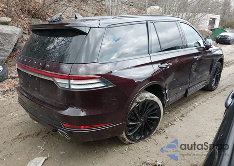 2023 Lincoln Aviator Black Label from USA, damaged, VIN 5LM5J9XC0PGL10831
